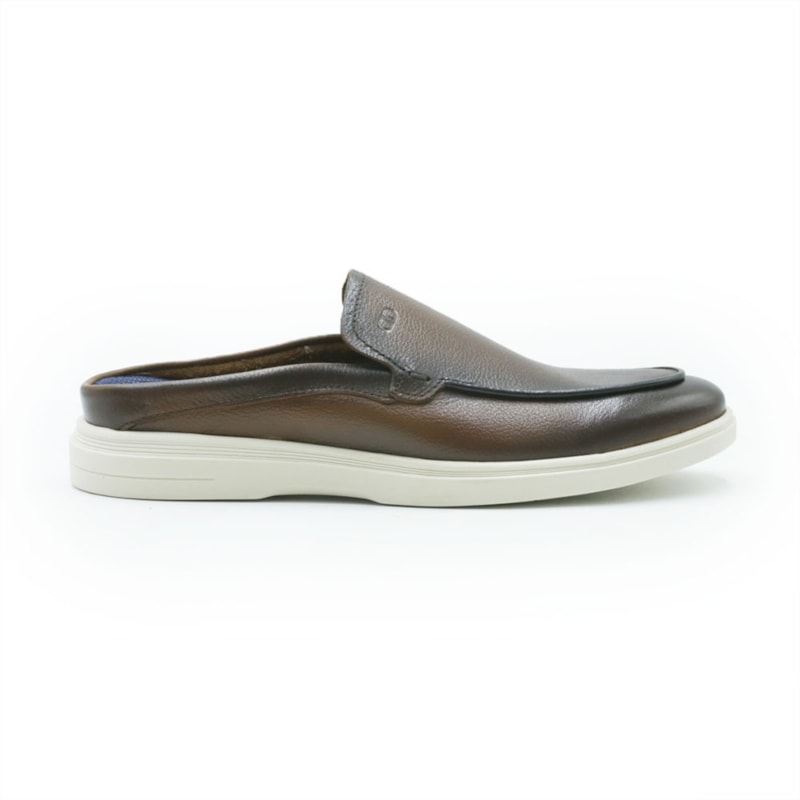 MASCULINO SAPATO CASUAL DEMOCRATA MULE  647102 003 MOGNO