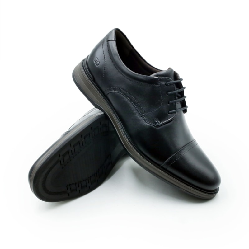 MASCULINO SAPATO CASUAL DEMOCRATA NOAH  273301 001 PRETO