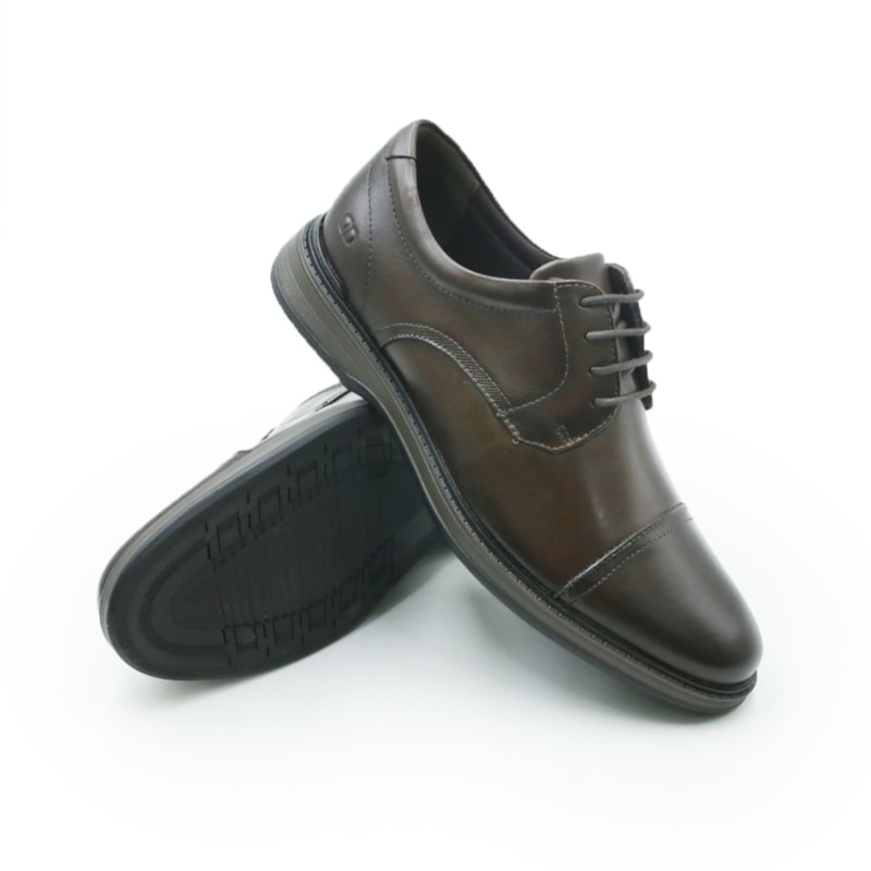 MASCULINO SAPATO CASUAL DEMOCRATA NOAH  273301 002 TABACO