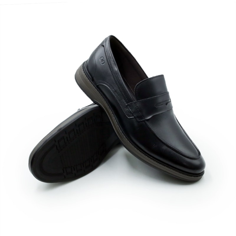MASCULINO SAPATO CASUAL DEMOCRATA NOAH  273302 001 PRETO