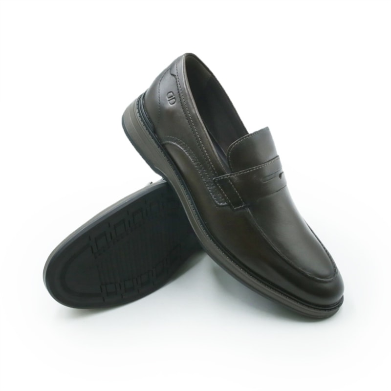 MASCULINO SAPATO CASUAL DEMOCRATA NOAH  273302 002 TABACO