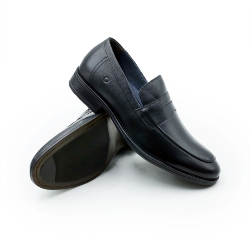 MASCULINO SAPATO CASUAL DEMOCRATA PORTO  706102 001 PRETO