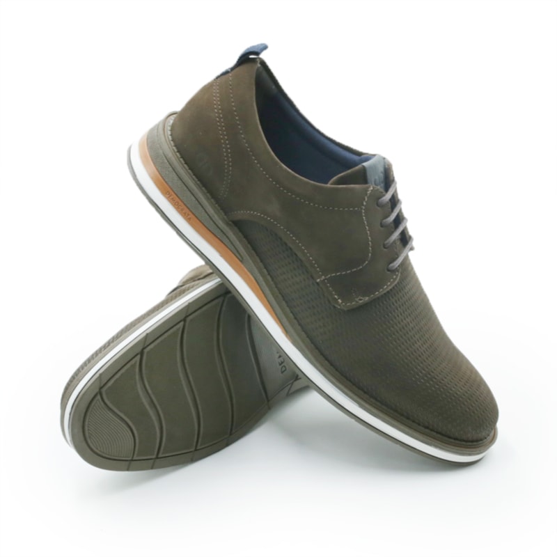 MASCULINO SAPATO CASUAL DEMOCRATA TYPE  272101 005 RATO