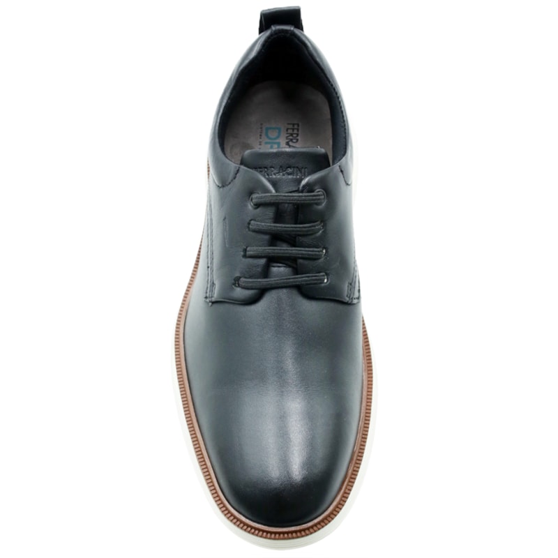 MASCULINO SAPATO CASUAL FERRACINI  3165 719 G GOLD LUX PRETO