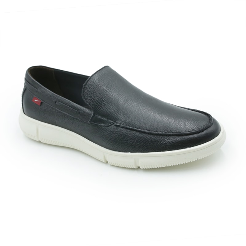 MASCULINO SAPATO CASUAL FERRACINI  4331 717 A EASY BURN PRETO EASY PRETO
