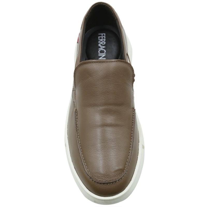 MASCULINO SAPATO CASUAL FERRACINI  4331 717 D EASY BURN CONHAQUE EASY CONHAQUE