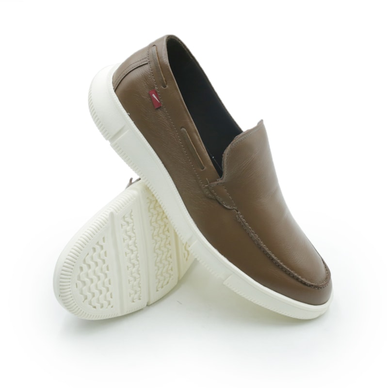 MASCULINO SAPATO CASUAL FERRACINI  4331 717 D EASY BURN CONHAQUE EASY CONHAQUE