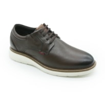 MASCULINO SAPATO CASUAL FERRACINI 4565 696 I DALLAS TABACO - ALPINA CEDRO