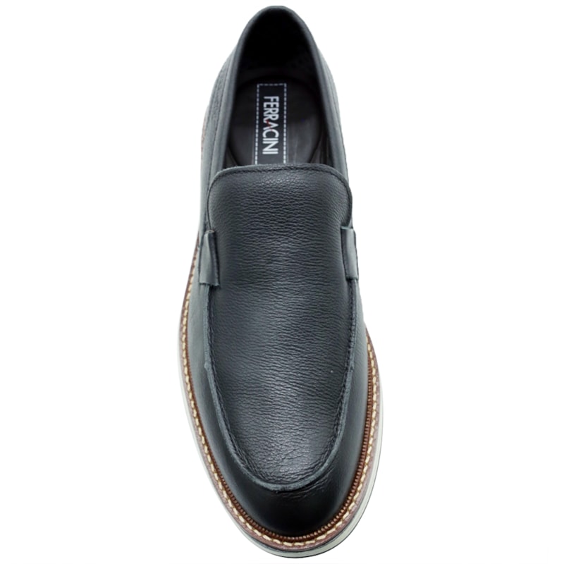 MASCULINO SAPATO CASUAL FERRACINI 6156 675 G EASY PRETO