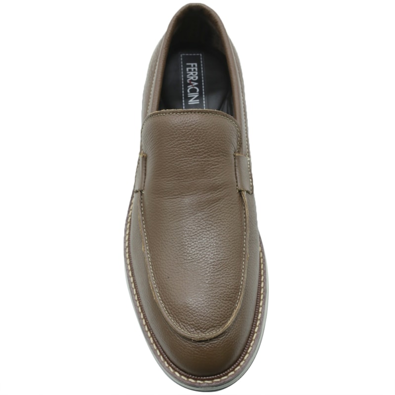 MASCULINO SAPATO CASUAL FERRACINI 6156 675 I EASY TABACO
