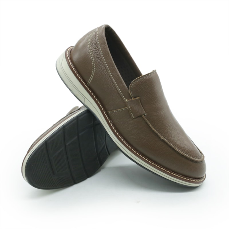 MASCULINO SAPATO CASUAL FERRACINI 6156 675 I EASY TABACO