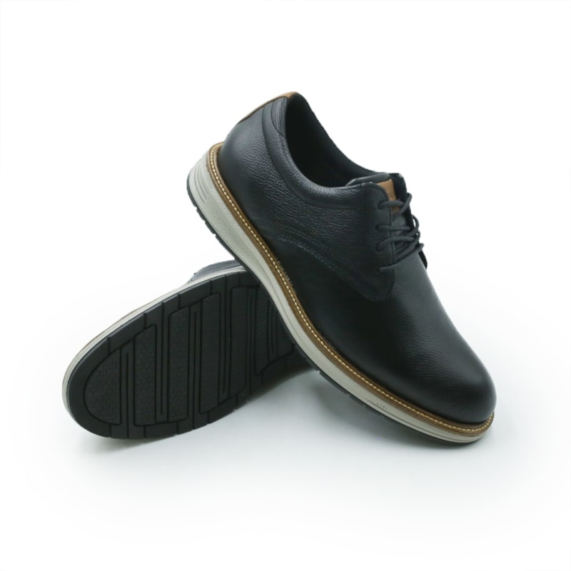 MASCULINO SAPATO CASUAL FERRACINI AUSTIN  5168 675 G EASY PRETO
