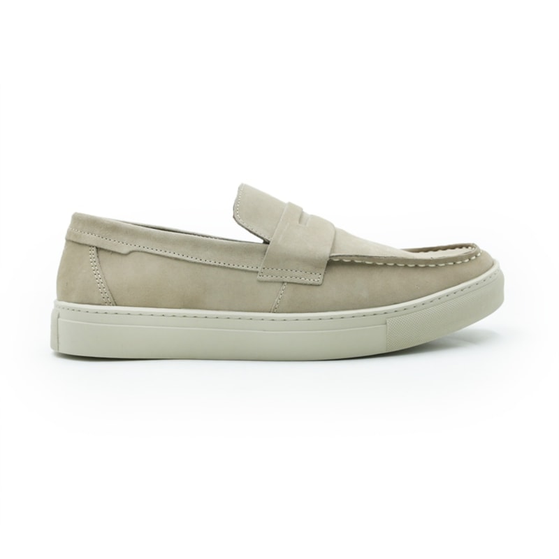 MASCULINO SAPATO CASUAL FREE WAY  BOX10 1097 NOBUCK TAUPE