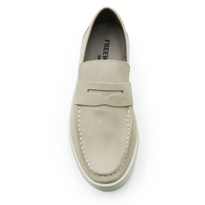 MASCULINO SAPATO CASUAL FREE WAY  BOX10 1097 NOBUCK TAUPE