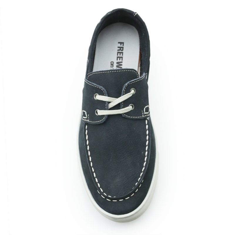 MASCULINO SAPATO CASUAL FREE WAY  BOX2 7125 MARINHO