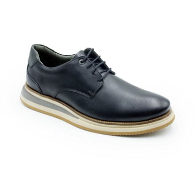 MASCULINO SAPATO CASUAL JOVACELI 16100FB ABS PRETO CB CHUMBO