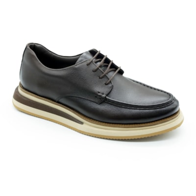 MASCULINO SAPATO CASUAL JOVACELI 16101FB CB CAFE ACAB MAQUIATO