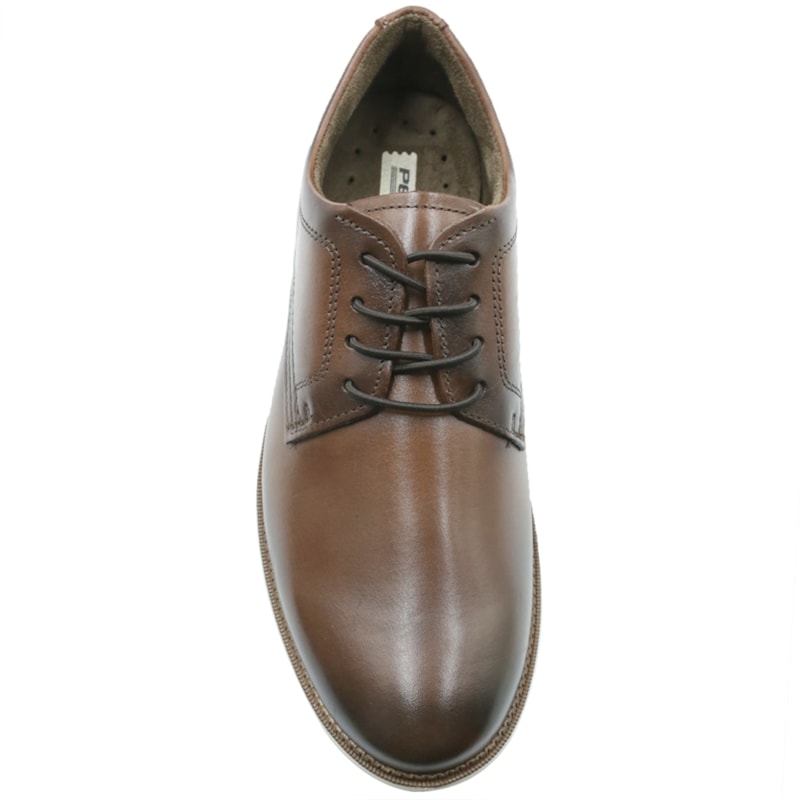 MASCULINO SAPATO CASUAL PEGADA 126701 03 ANILINA PINHAO