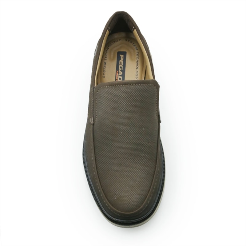 MASCULINO SAPATO CASUAL PEGADA  127602 04 RUSTIC CHOCOLATE