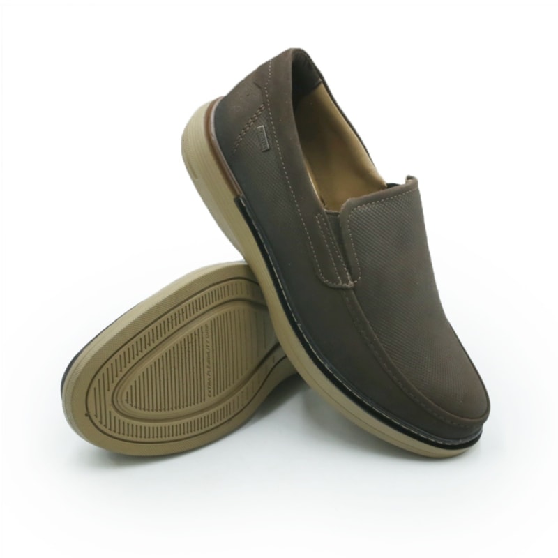 MASCULINO SAPATO CASUAL PEGADA  127602 04 RUSTIC CHOCOLATE