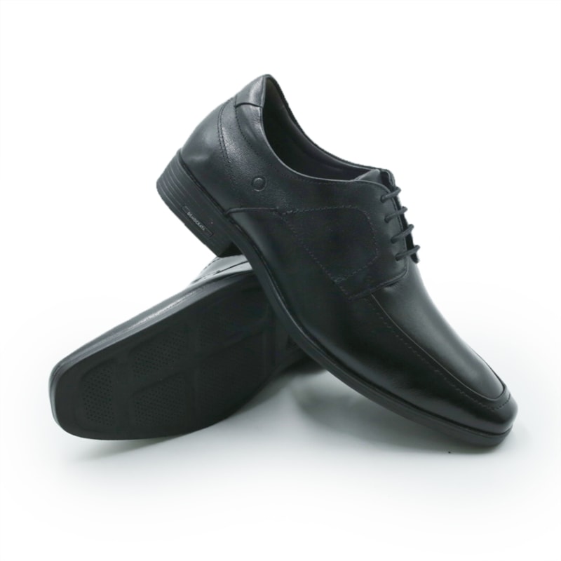 MASCULINO SAPATO SOCIAL COM CADARCO DEMOCRATA  250104 001 PRETO