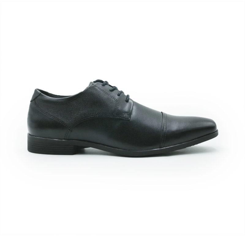 MASCULINO SAPATO SOCIAL COM CADARCO FERRACINI LONDON  4476 281 G EASY PRETO