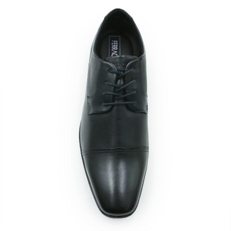 MASCULINO SAPATO SOCIAL COM CADARCO FERRACINI LONDON  4476 281 G EASY PRETO