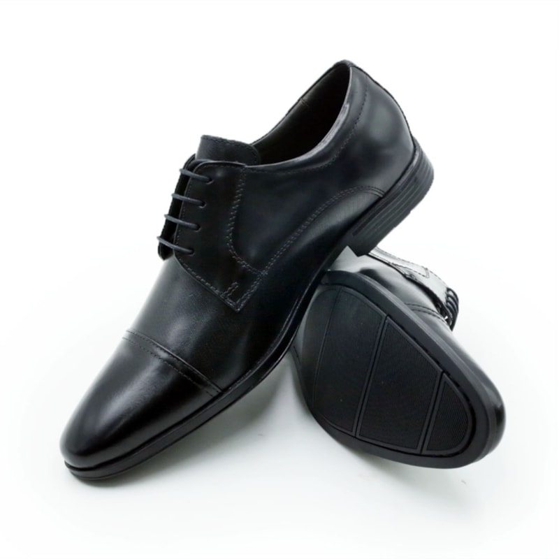 MASCULINO SAPATO SOCIAL COM CADARCO SAVELLI  4220 PRETO