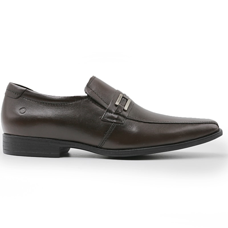 MASCULINO SAPATO SOCIAL SEM CADARCO DEMOCRATA 244102 002 CAFE