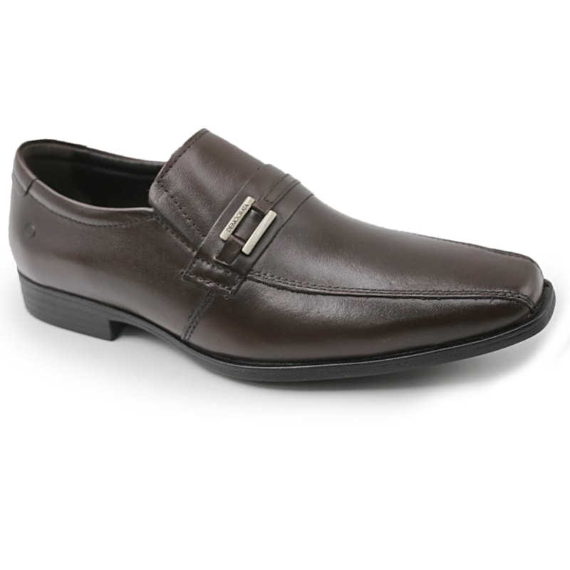 MASCULINO SAPATO SOCIAL SEM CADARCO DEMOCRATA 244102 002 CAFE