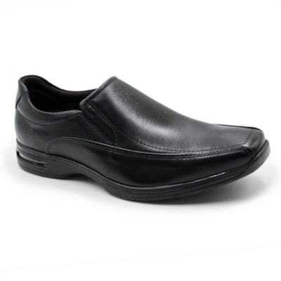 MASCULINO SAPATO SOCIAL SEM CADARCO DEMOCRATA  448027 003 PRETO