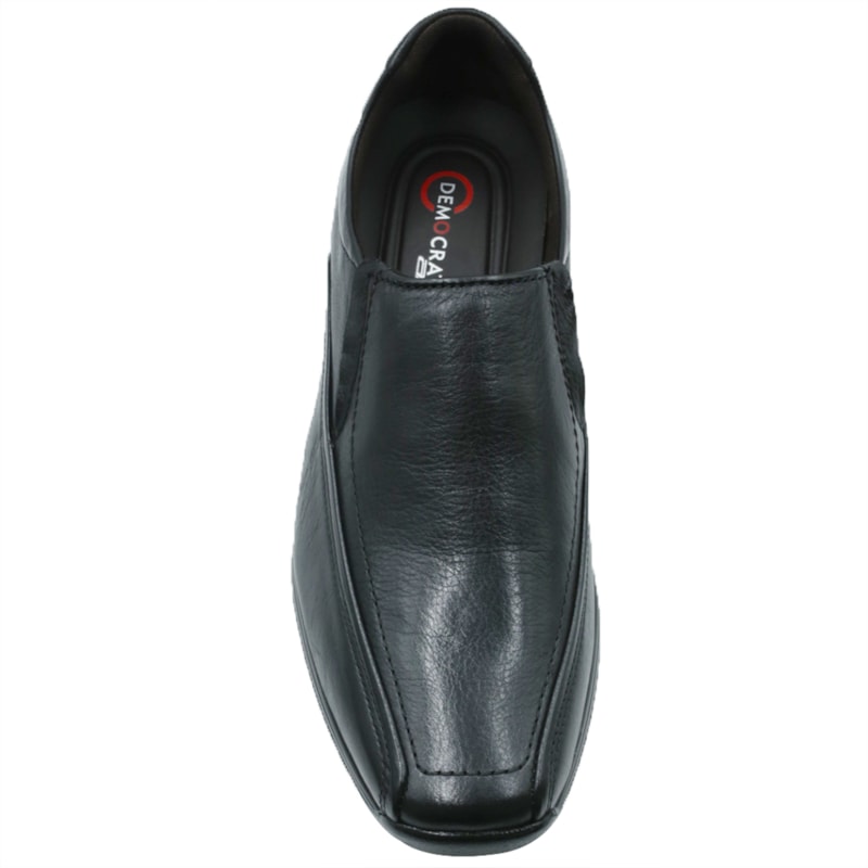 MASCULINO SAPATO SOCIAL SEM CADARCO DEMOCRATA  448027 003 PRETO