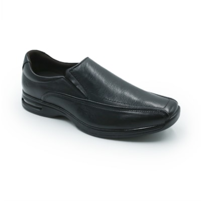 MASCULINO SAPATO SOCIAL SEM CADARCO DEMOCRATA  448027 003 PRETO