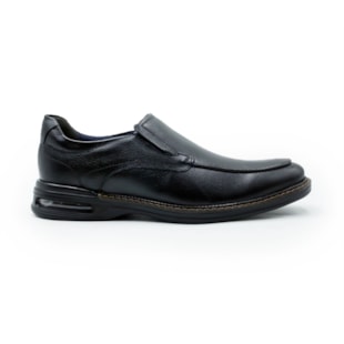 MASCULINO SAPATO SOCIAL SEM CADARCO DEMOCRATA AIR MAGNUM  593102 001 PRETO