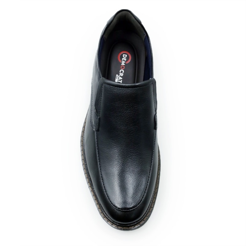 MASCULINO SAPATO SOCIAL SEM CADARCO DEMOCRATA AIR MAGNUM  593102 001 PRETO