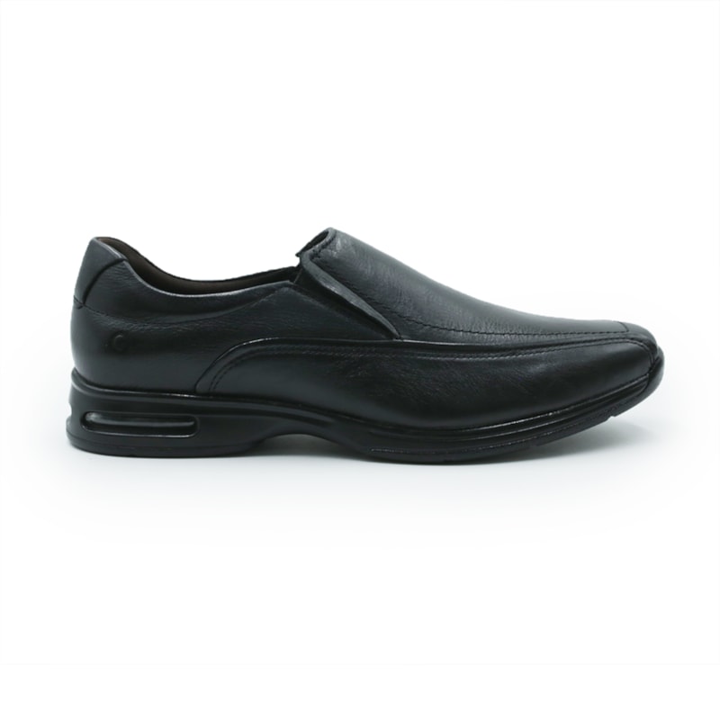MASCULINO SAPATO SOCIAL SEM CADARCO DEMOCRATA AIR SPOT  448027 003 PRETO