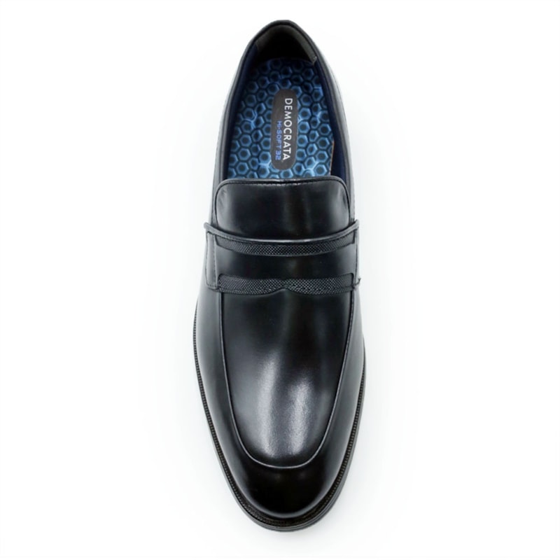 MASCULINO SAPATO SOCIAL SEM CADARCO DEMOCRATA DUKE  650103 001 PRETO