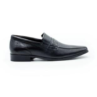 MASCULINO SAPATO SOCIAL SEM CADARCO DEMOCRATA UNIQUE  646102 001 PRETO