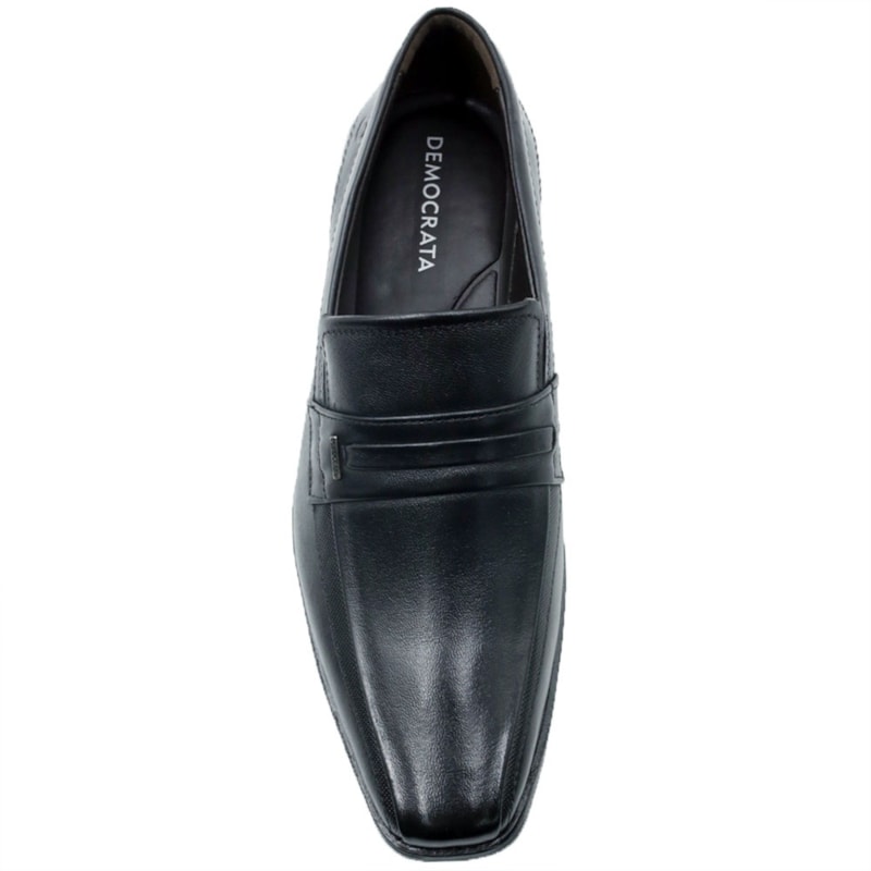 MASCULINO SAPATO SOCIAL SEM CADARCO DEMOCRATA UNIQUE  646102 001 PRETO