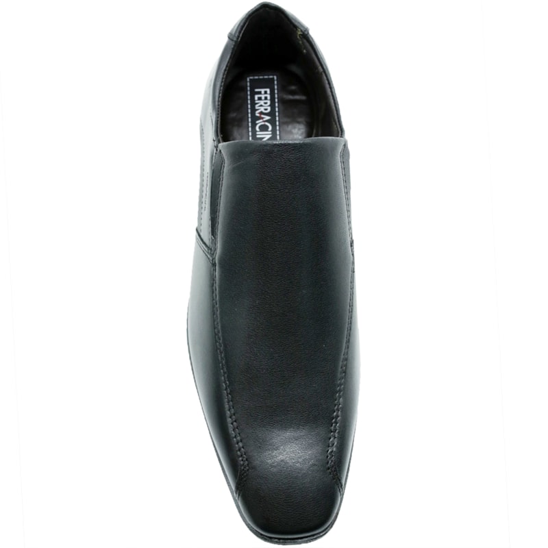 MASCULINO SAPATO SOCIAL SEM CADARCO FERRACINI 4461 G ALPINA PRETO