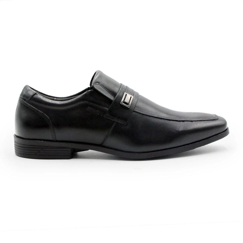 MASCULINO SAPATO SOCIAL SEM CADARCO FERRACINI 4462 281 G ALPINA PRETO