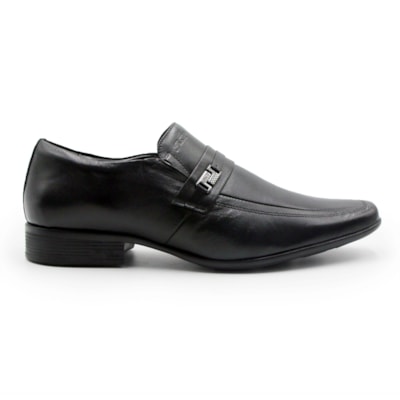 MASCULINO SAPATO SOCIAL SEM CADARCO JOTA PE 45022 SOFT PRETO