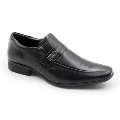 MASCULINO SAPATO SOCIAL SEM CADARCO JOTA PE 45022 SOFT PRETO