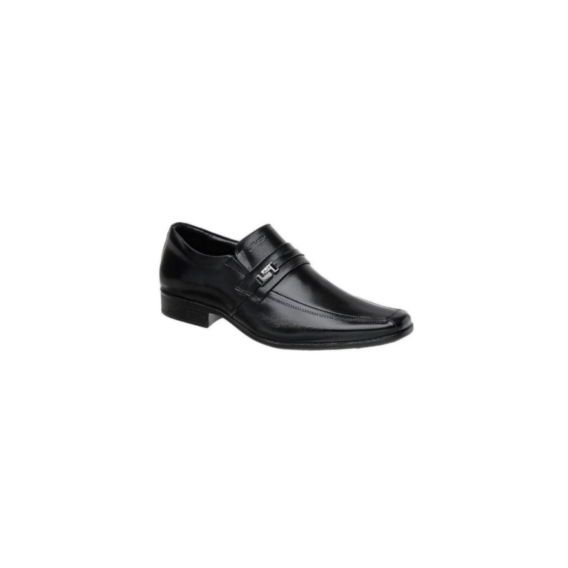 MASCULINO SAPATO SOCIAL SEM CADARCO JOTA PE 45022 SOFT PRETO