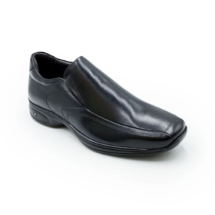MASCULINO SAPATO SOCIAL SEM CADARCO JOTA PE 71455 SOFT PRETO