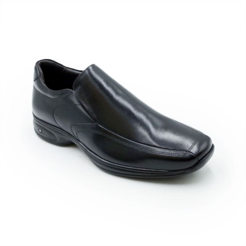 MASCULINO SAPATO SOCIAL SEM CADARCO JOTA PE 71455 SOFT PRETO