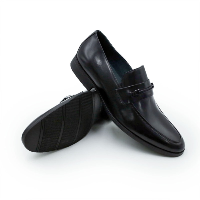 MASCULINO SAPATO SOCIAL SEM CADARCO SAVELLI  56102 PRETO