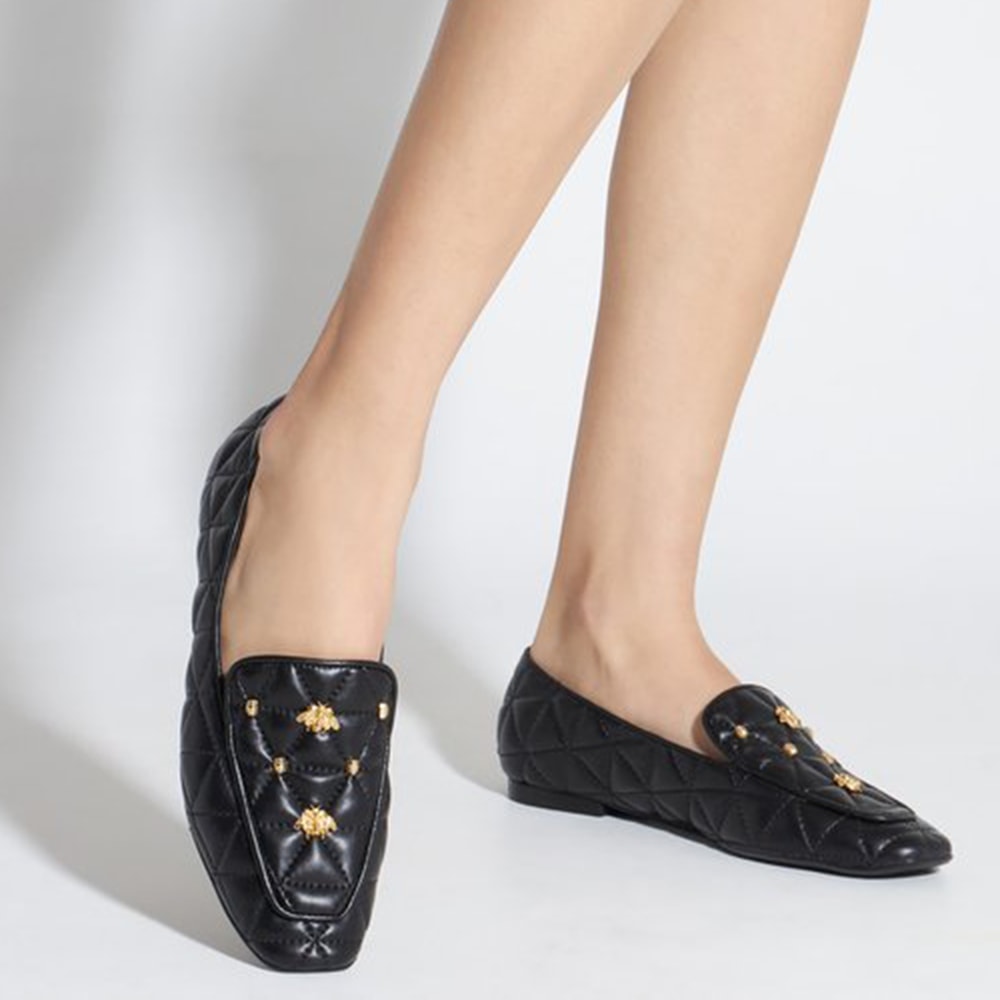 MOCASSIM DOURADO METALIZADO SCHUTZ SCHUTZ - Asfeer