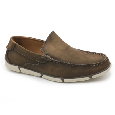 Mocassim Jovaceli Chocolate/Tan - 235045