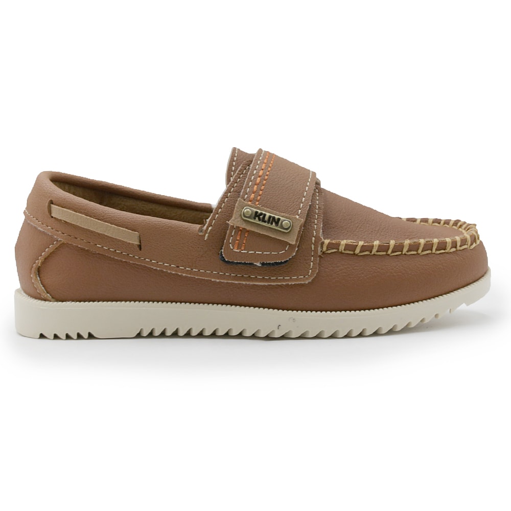 Mocassim Klin Infantil Caramelo - 276816 - Anita Shoes